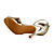  TIERNEY - Peeptoe Hochzeit Pfennigabsatz Kunstleder