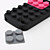  Silicon Block Case with Cable Wrap for iPhone 4