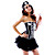  acrílico sexy fantasia de babados