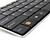  Rapoo e9060 sans fil ultra-mince de 101 touches de clavier et souris (noir)