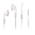  Ecouteurs 3.5mm Elégant, Avec Microphone et Contrôle du Volume, pour iPhone 4/4S