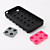 Silicon Block Case with Cable Wrap for iPhone 4