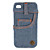  Jeans Cover Hard Case for iPhone 4 / 4S (Side Pocket)
