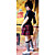  spunta rosso modello nero vestito lolita punk