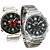  Montre Analogique WH-1009, Double Affichage, Cadran Noir