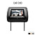  Tela de 7 polegadas digitais carro encosto de cabeça dvd player (transmissor fm, usb / sd game)