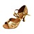  Customize Performance Dance Shoes Leatherette/ Paillette Upper Latin Shoes for Women
