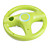  Racing Steering Wheel for Wii with Motion Plus (Assorted Colors)