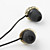  style de carapace de tortue dans les écouteurs intra-auriculaires (bronze)
