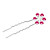  Alloy And Crystal With Platinum Plated Pins/ Headpiece More Colors Available