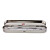  Mini LED 2-in-1 torcia portachiavi + moschettone in alluminio penna laser