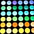  Eblouissant Fard 120 couleurs (mat et scintillant)