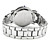  Women's Alloy Analog Quartz Wrist Watch with Czekh Diamond (Silver)