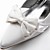  topp kvalitet sateng øvre høy hæl slingback bryllup brude shoes.more tilgjengelige farger