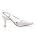  top en satin de qualité supérieure du talon haut fermé orteils avec des chaussures de mariage strass mariée (A2066)