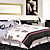  4PCS Twill Cotton Full Duvet Cover Set