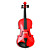  4/4 glänzende massive Fichte Violine (multi-color)