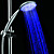  Contemporary Chrome Round Color Changing LED Hanldheld Shower head