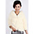  Shawl Collar 3/4 Sleeve Rabbit Fur Wedding Jacket With Belt (More Colors)