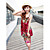  Chiffon Sheath/Column Knee-length Sundress (More Colors)