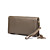 Buckles Outsize With Tassel Leather Clutch Bag(25cm*14cm*6cm)
