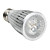  e27 branco 3-LED holofote (48mm, 6w, 85-265V)