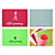  tapis de souris à la mode (couleurs assorties)