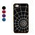  tela de araña caso patrón de protección para los iPhone 4 y (varios colores) 4s