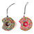  geurende zachte donut vormige sleutelhanger (verschillende kleuren)