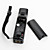  Par de Mandos 2 en 1 MotionPlus con Nunchuk para la Wii (Negro y Blanco)