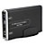  3.5 "USB 3.0 disque dur externe enceinte avec support vertical (jusqu'à 5 Gbps, noir)
