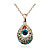  Tear Drop Crystal Necklace