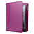  cas litchi de grain de protection en cuir PU avec support pour iPad 2/3/4 (fonction de veille automatique, couleurs assorties)
