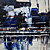  met de hand geschilderde abstracte olieverf met gestrekte frame - set van 5