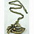  cappello di paglia di cristallo gioiello collana