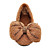  Low Heel Closed Toe Shoes With Bow (More Colors)