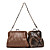  geprüft und Schlangenhaut drucken Schnappverschluss Crossbody Tasche (33cm * 15cm * 10cm)