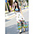  Baumwolle Maxi-Kleid mit Riemen (weitere Farben)