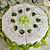  tocco di green box favore torta (set di 10)
