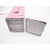  chique roze krokodil patroon koffer sieraden doos