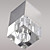  20W Flush Mount in Cubic Crystal Shape(G4 Bulb Base)