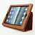  Litchi hud PU skinnveske og flip stativ for iPad 2 (assorterte farger)