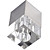  20W Flush Mount in Cubic Crystal Shape(G4 Bulb Base)