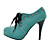  Leatherette Stiletto Party/Evening Ankle Boots With Rivets (More Colors)