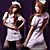  Super Fascinated Halter Nurse Suit (3 Pieces)