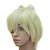  Capless Short High Quality Synthetic Blonde Straight Hair Wig