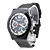  Unisex-Stoff des Analog-Quarz-Armbanduhr (farbig sortiert)
