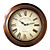  Santiago reloj de pared en color bronce