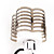  Stylish Wall Light with 1 Light