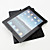  360 Degree Rotable Flower PU Leather Case with Stand for the New iPad and iPad 2 (Assorted Colors)